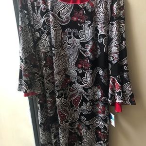 Liz Clairborne Bell Sleeve Dress